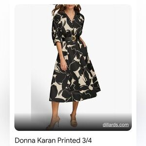 Shirtwaist style dress